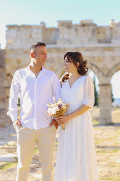 Hierapolis fotoğraf çekimi,düğün dış çekimi